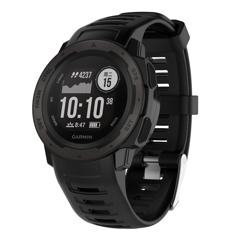 Garmin Instinct Siliconen bandje Zwart