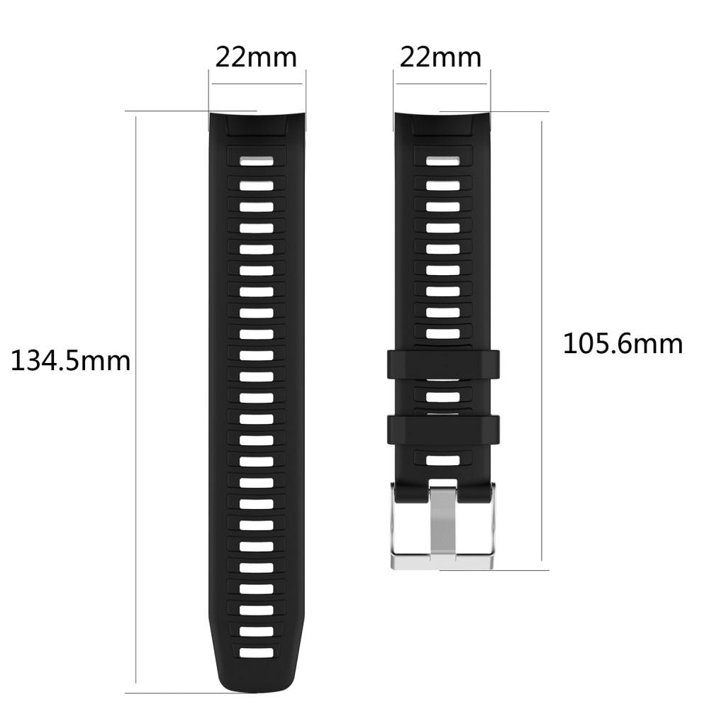 Garmin Instinct Siliconen bandje Zwart