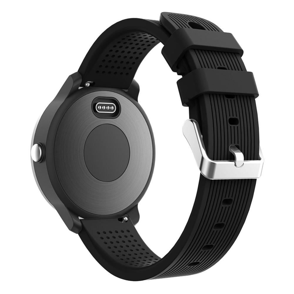 Garmin Vivoactive 3/Venu/Venu 2 Plus Siliconen bandje Zwart