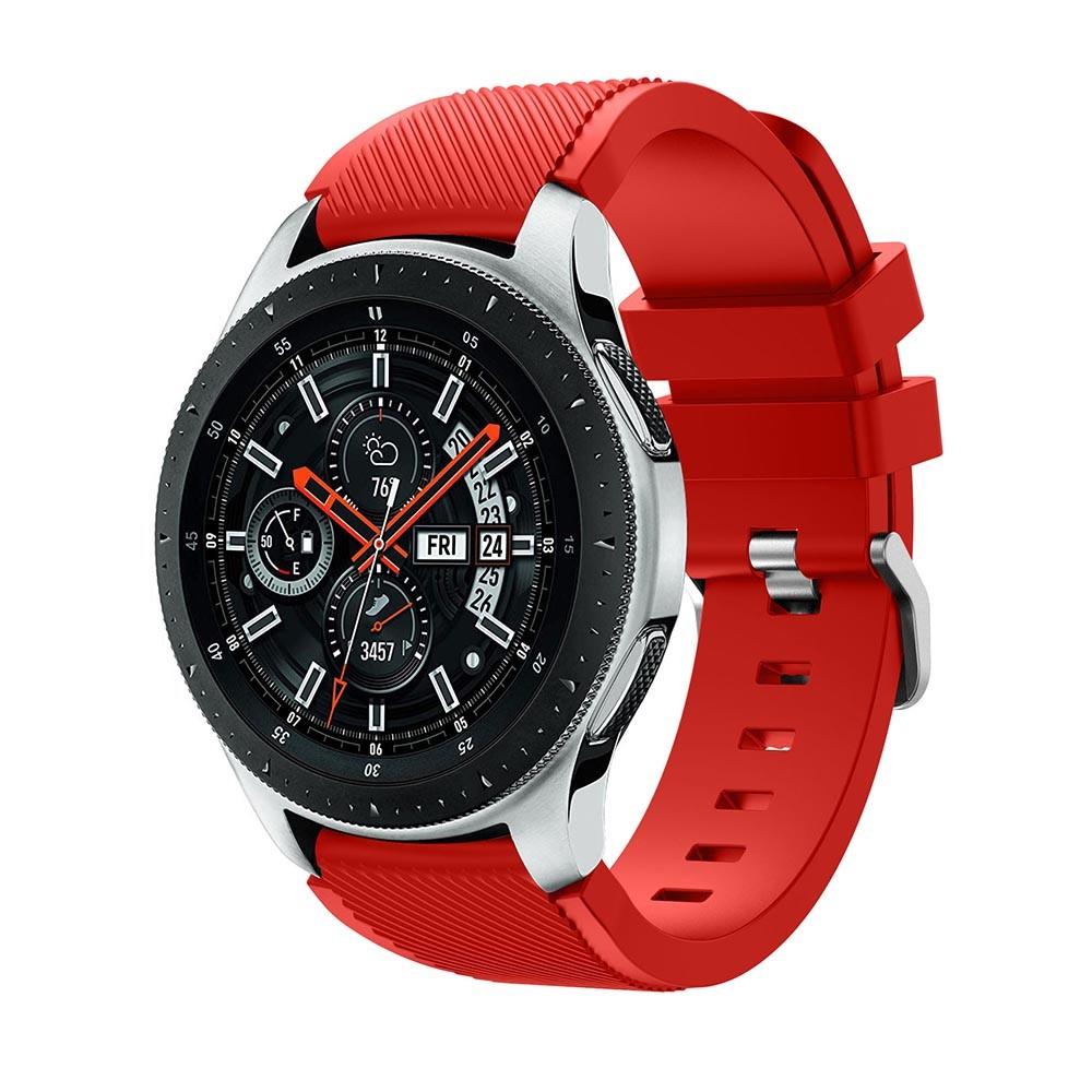 Samsung Galaxy Watch 46mm Siliconen bandje Rood