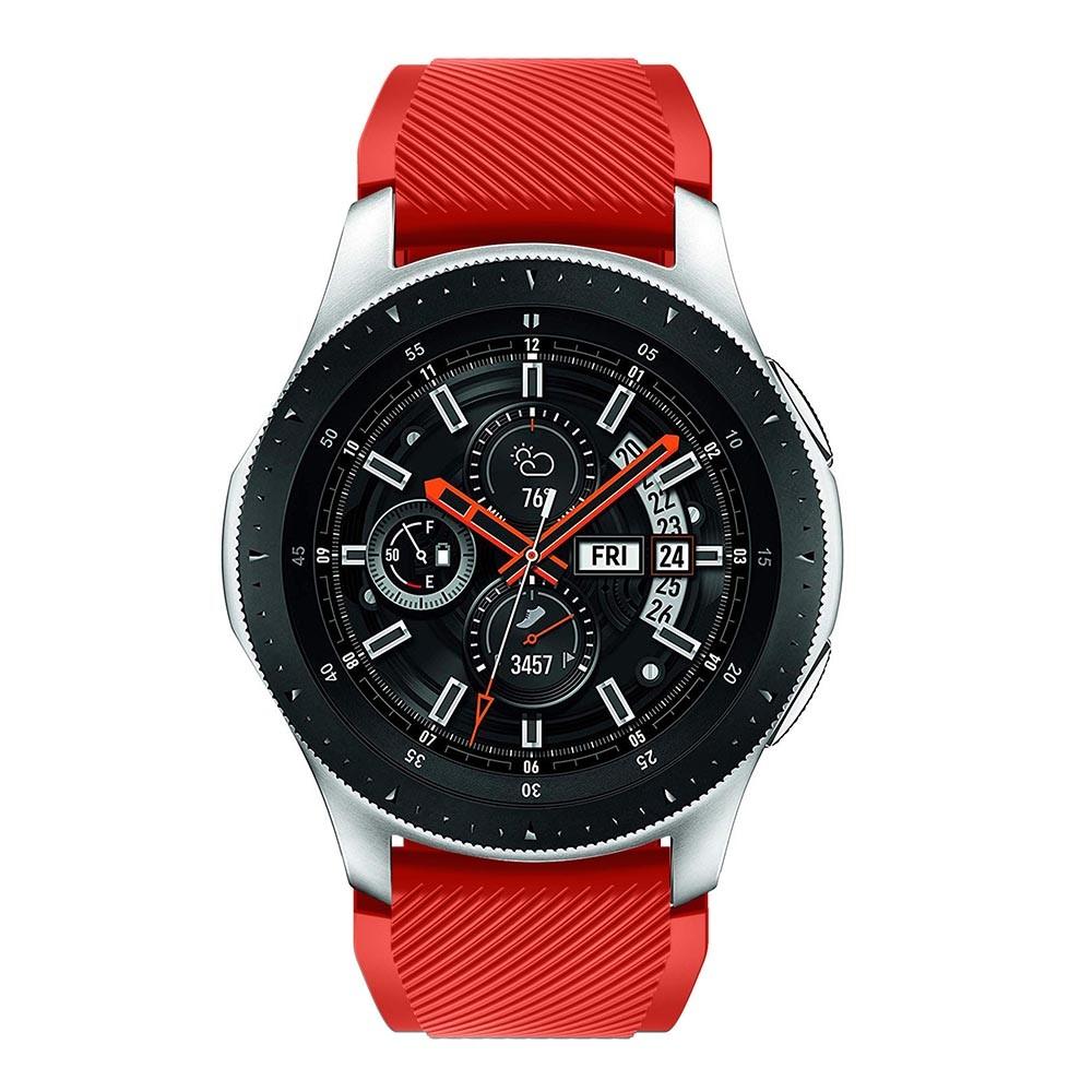 Samsung Galaxy Watch 46mm Siliconen bandje Rood