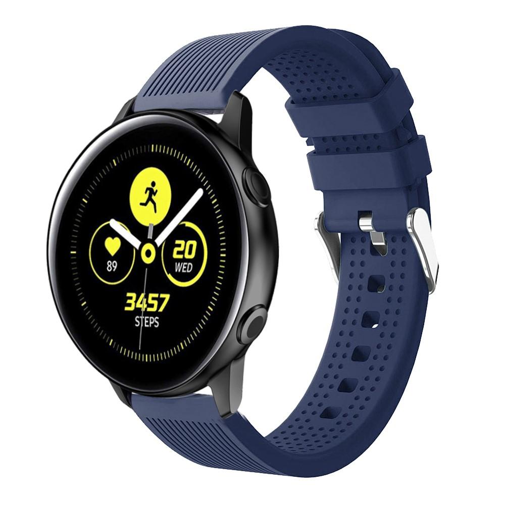 Samsung Galaxy Watch Active Siliconen bandje Blauw