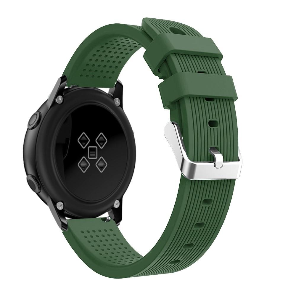 Samsung Galaxy Watch 42mm/Watch Active Siliconen bandje Groen