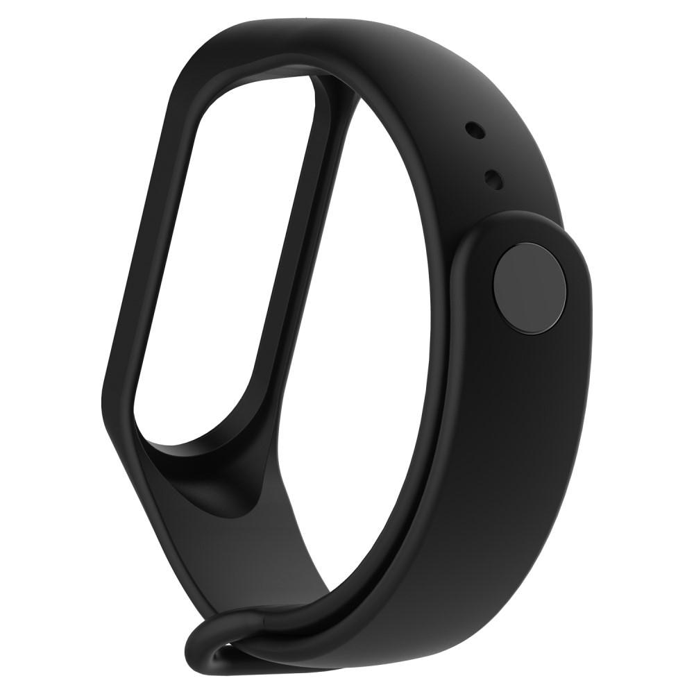 Xiaomi Mi Band 3/4 Siliconen bandje Zwart