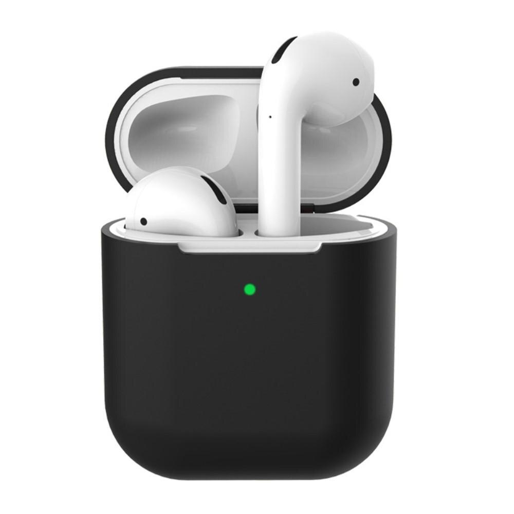 AirPods Siliconen hoesje Zwart