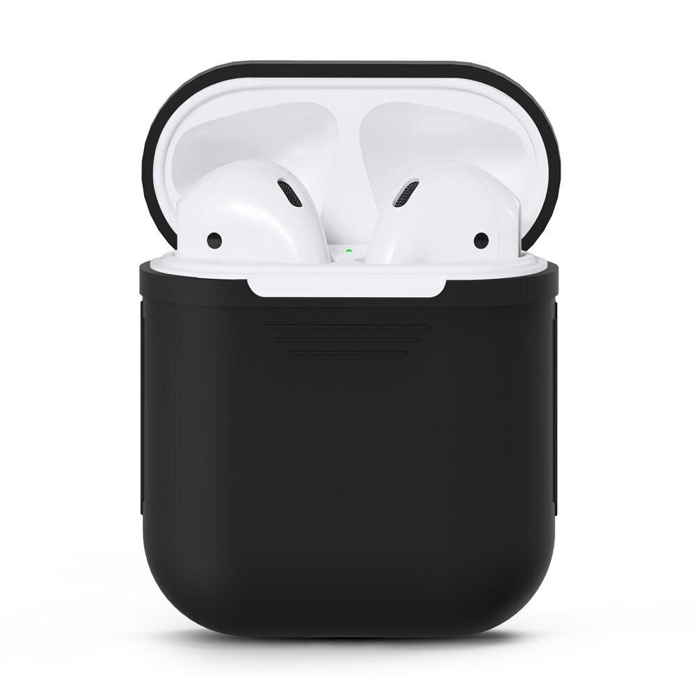 Apple AirPods Siliconen hoesje Zwart