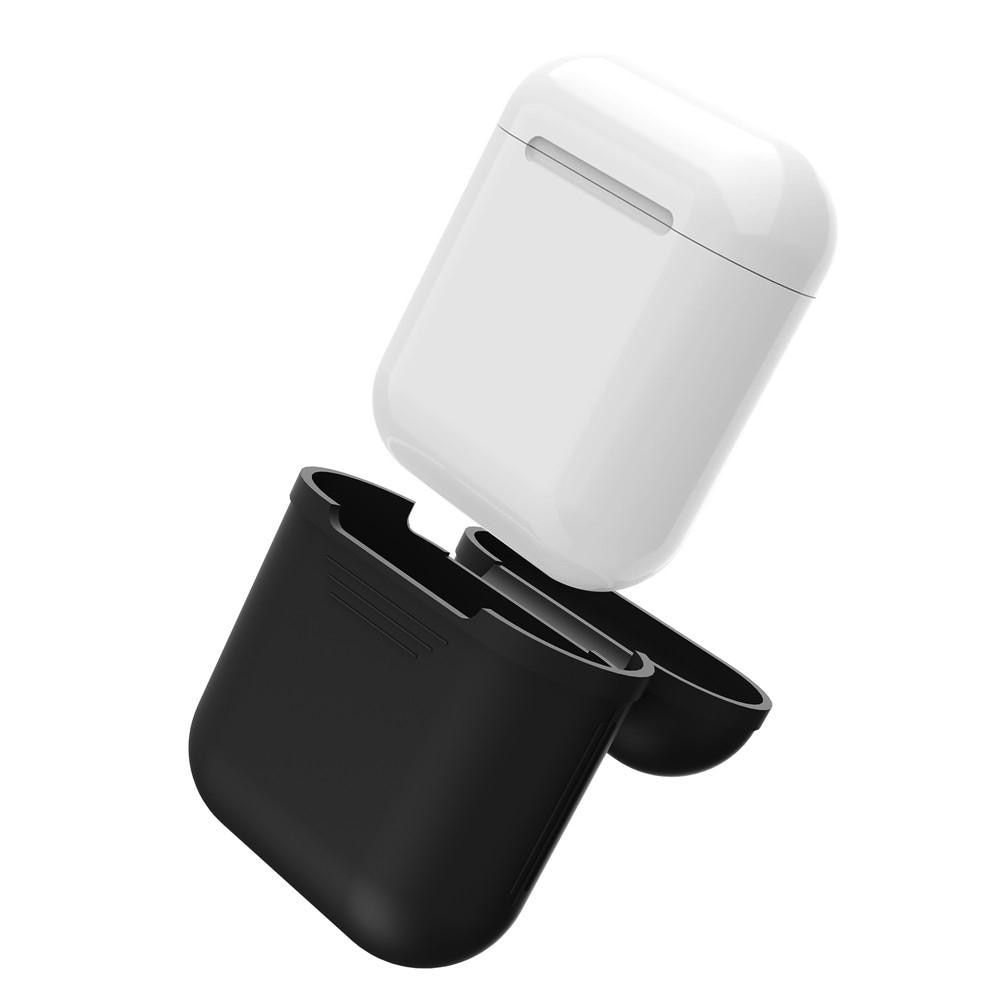 Apple AirPods Siliconen hoesje Zwart