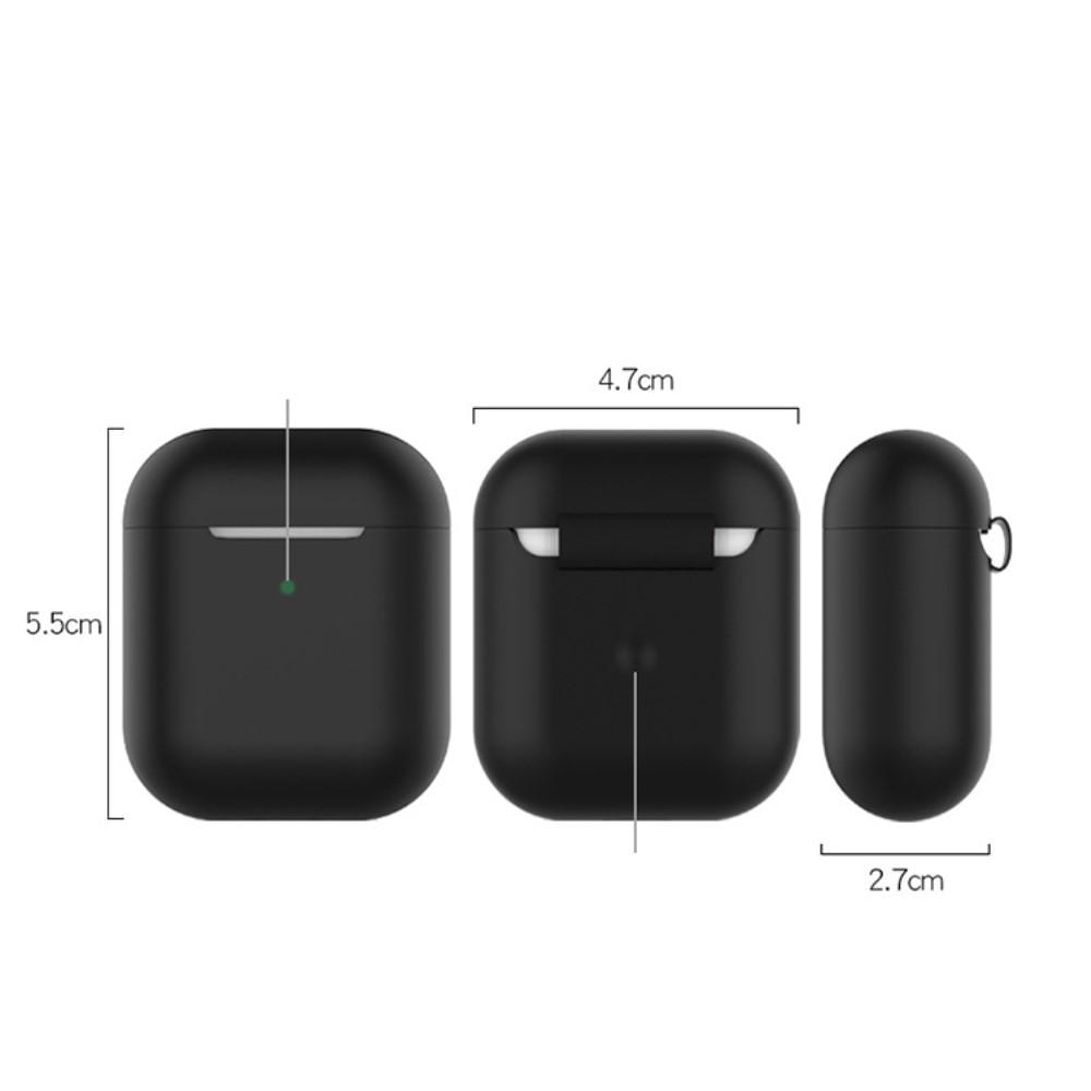 AirPods Siliconen hoesje Zwart