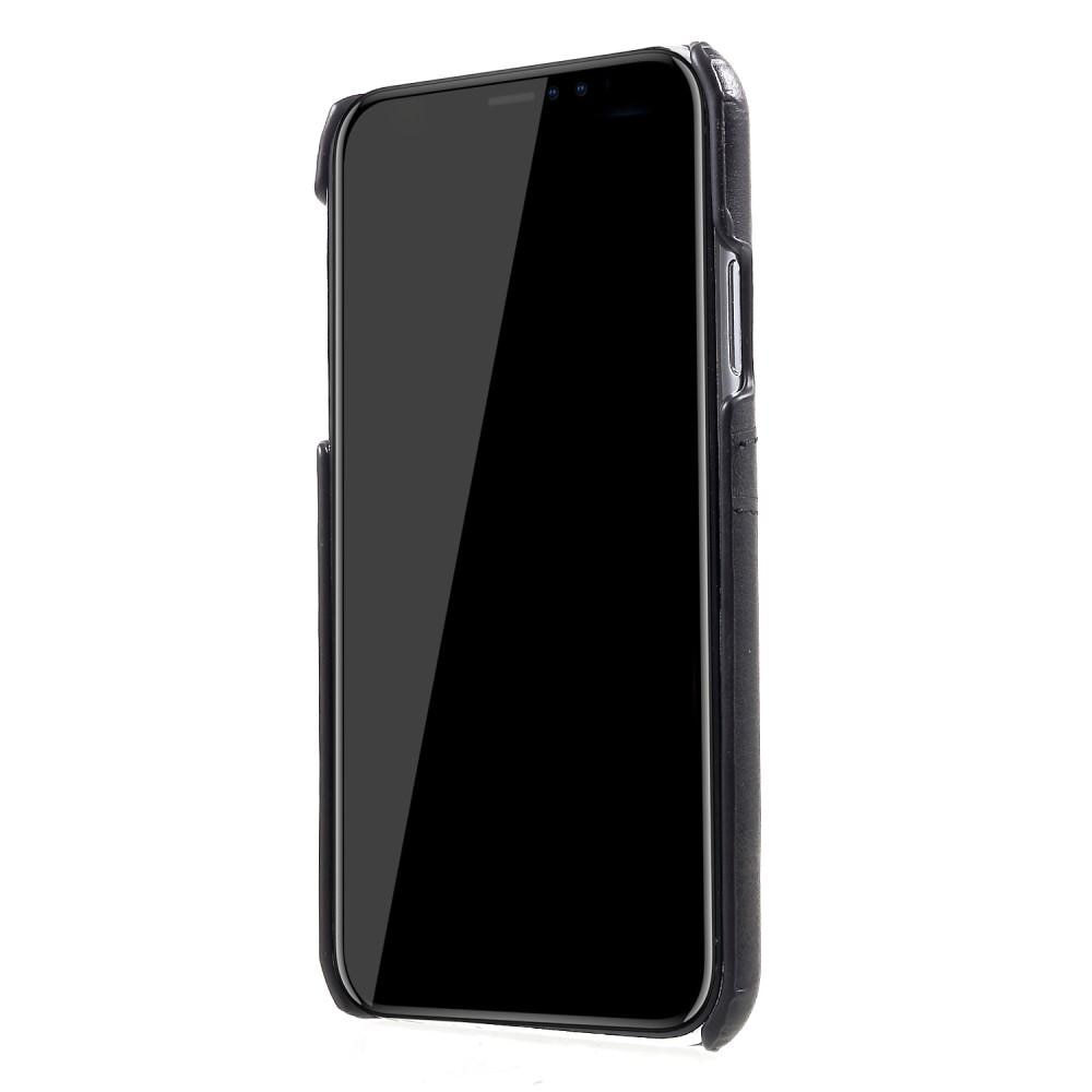 Card Slots Case iPhone Xr Zwart