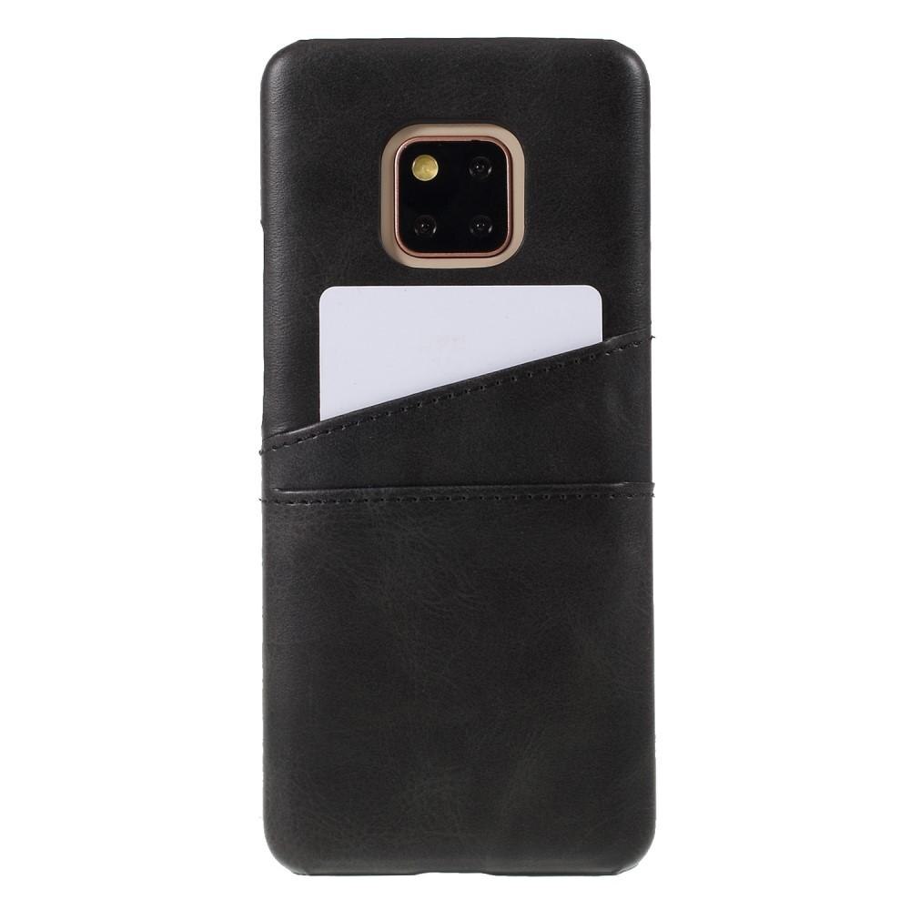 Card Slots Case Huawei Mate 20 Pro Zwart