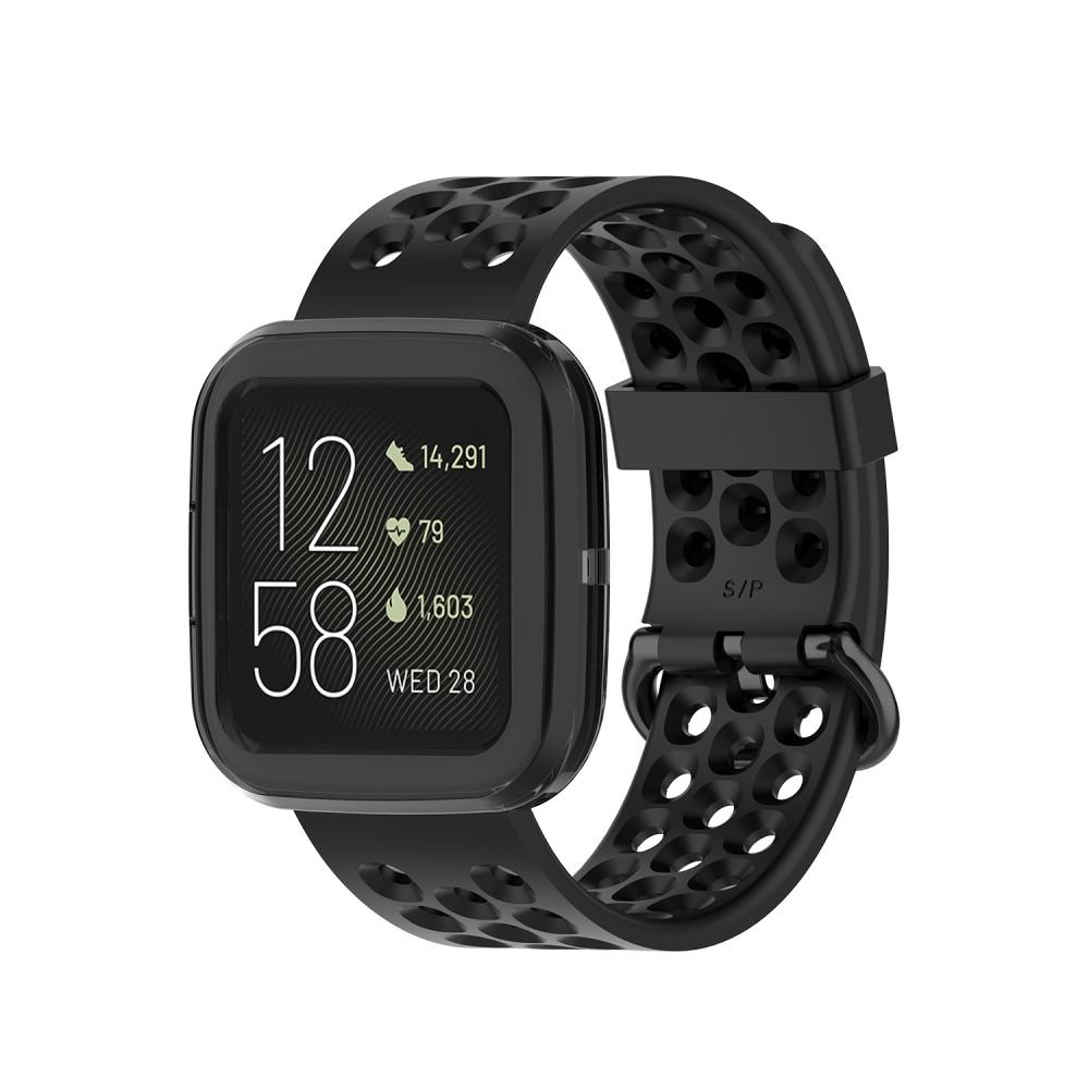 Fitbit Versa 2 Backcover hoesje Zwart