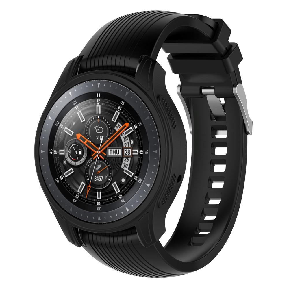 Samsung Galaxy Watch 46mm/Gear S3 Frontier Backcover hoesje Zwart -