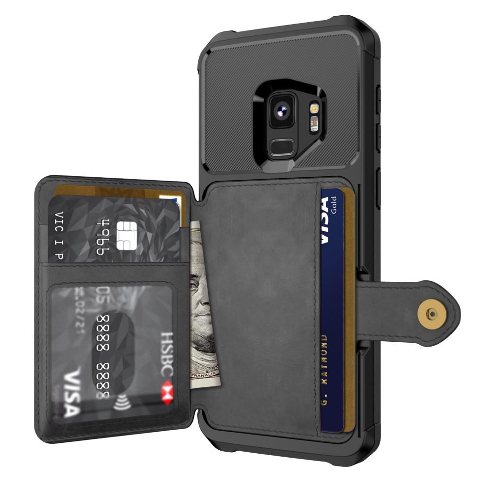 Samsung Galaxy S9 Tough Multi-slot Case Zwart