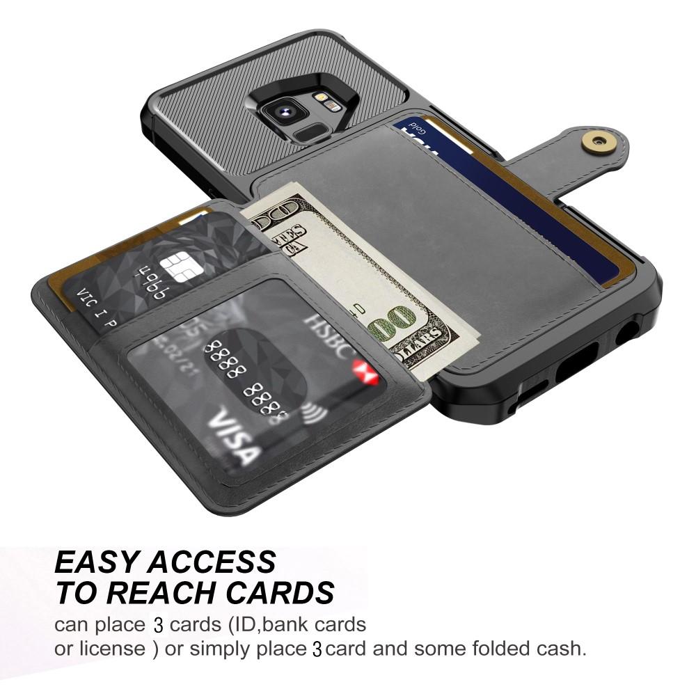 Samsung Galaxy S9 Tough Multi-slot Hoesje Zwart