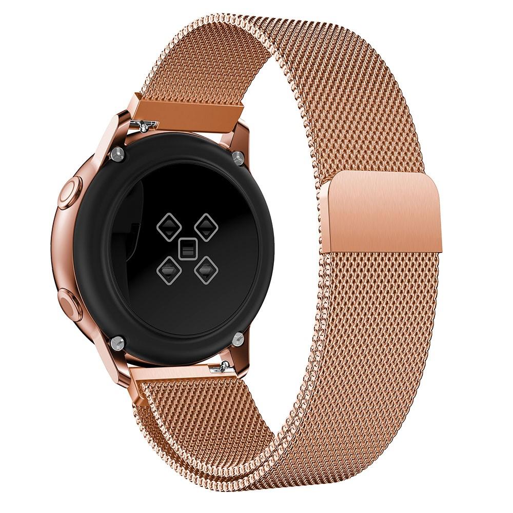 Huawei Watch GT 3 42mm/Watch GT 2 42mm Milanese bandje Rosé goud