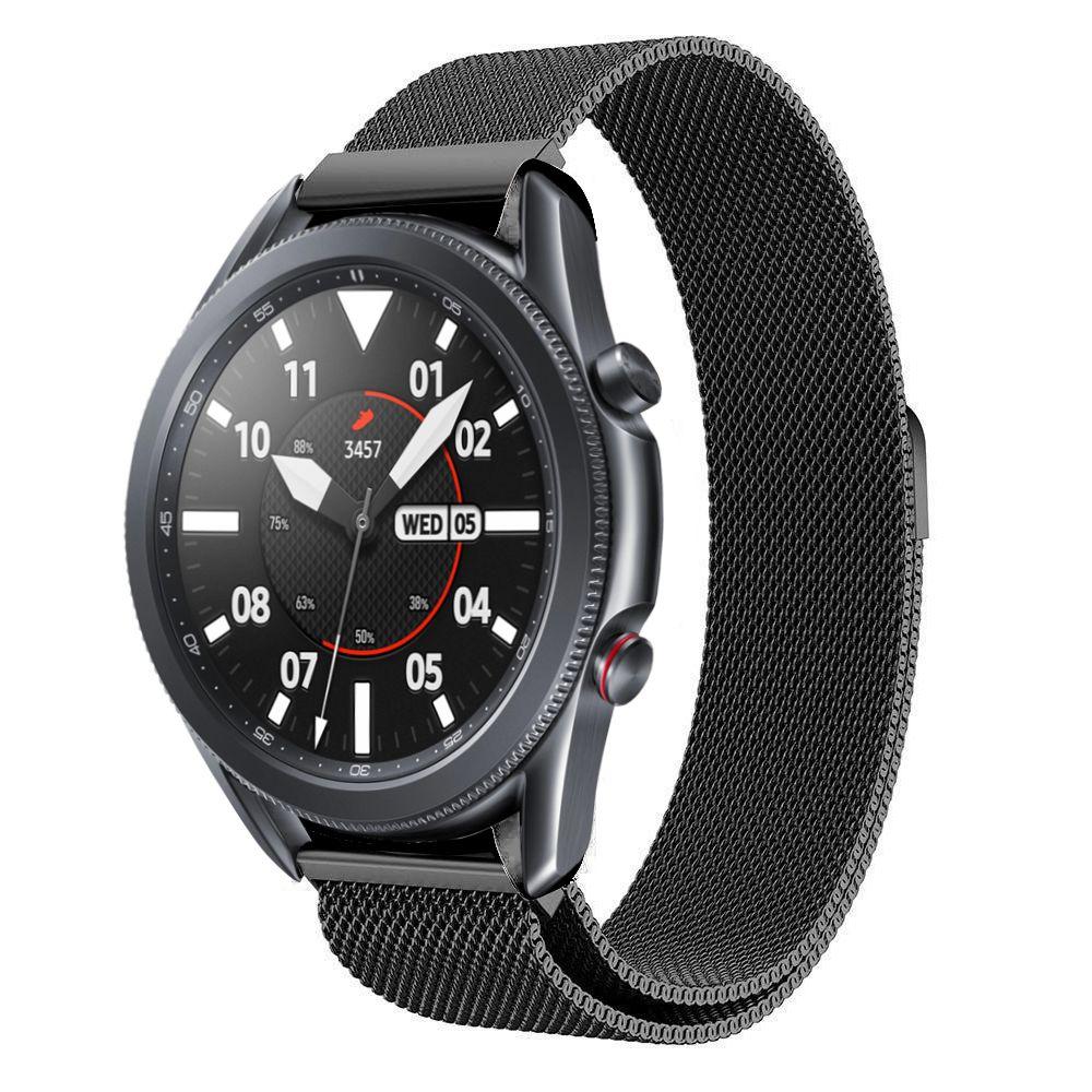 Samsung Galaxy Watch 3 41mm Milanese bandje Zwart