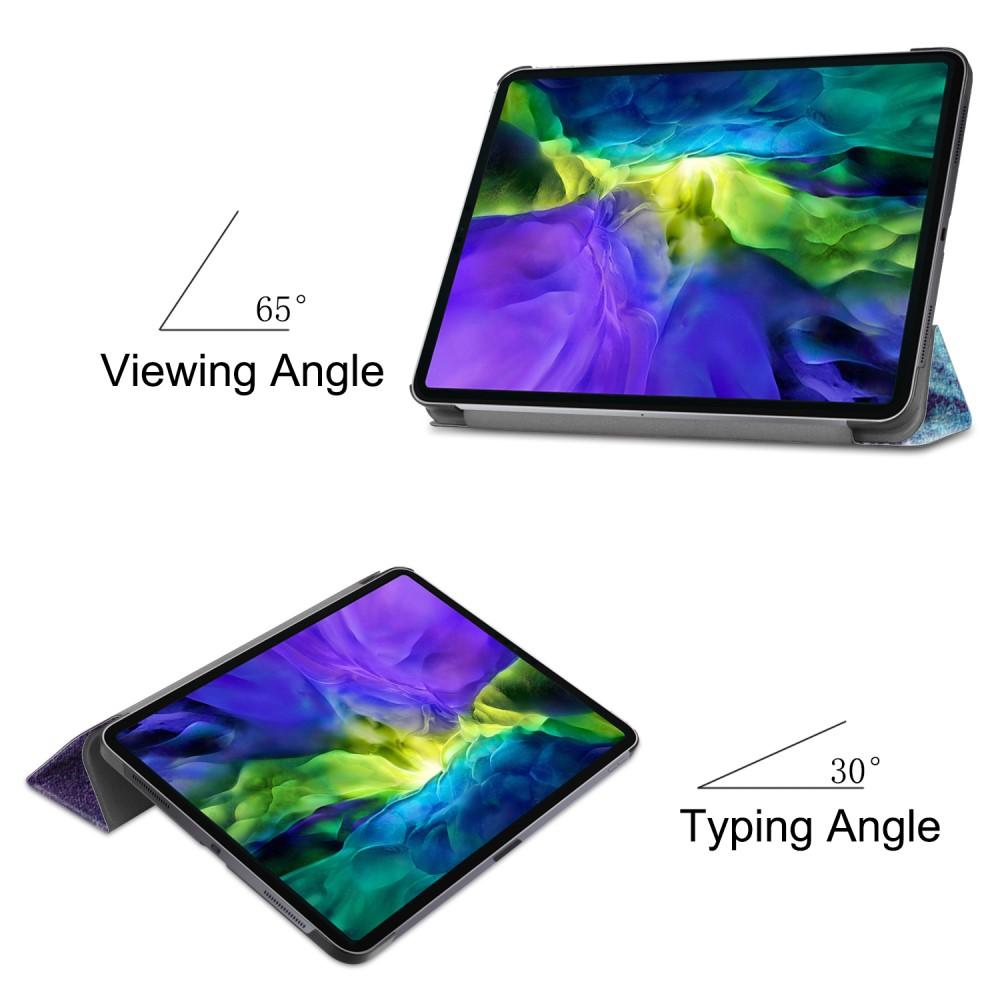 Apple iPad Pro 11 3rd Gen (2021) Tri-fold Hoesje Veelkleurig/patroon