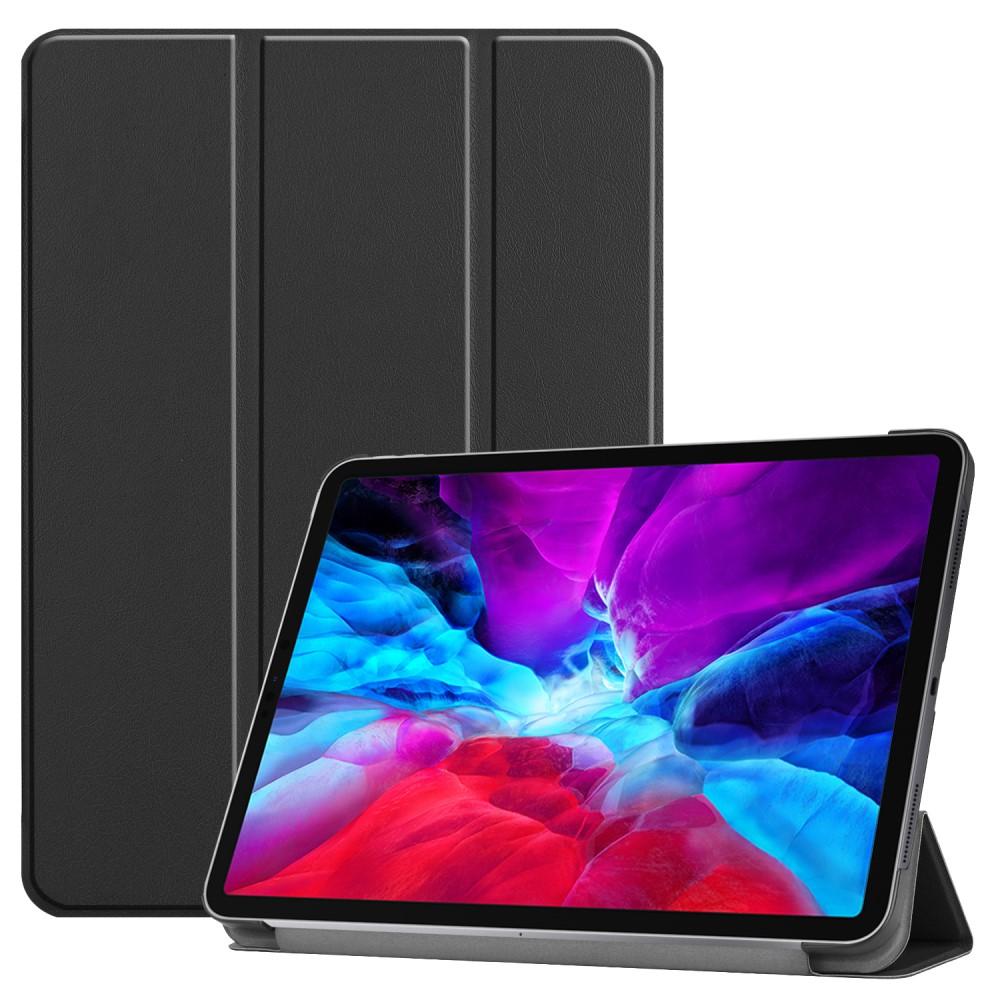 iPad Pro 12.9 4th Gen (2020) Tri-fold Hoesje zwart