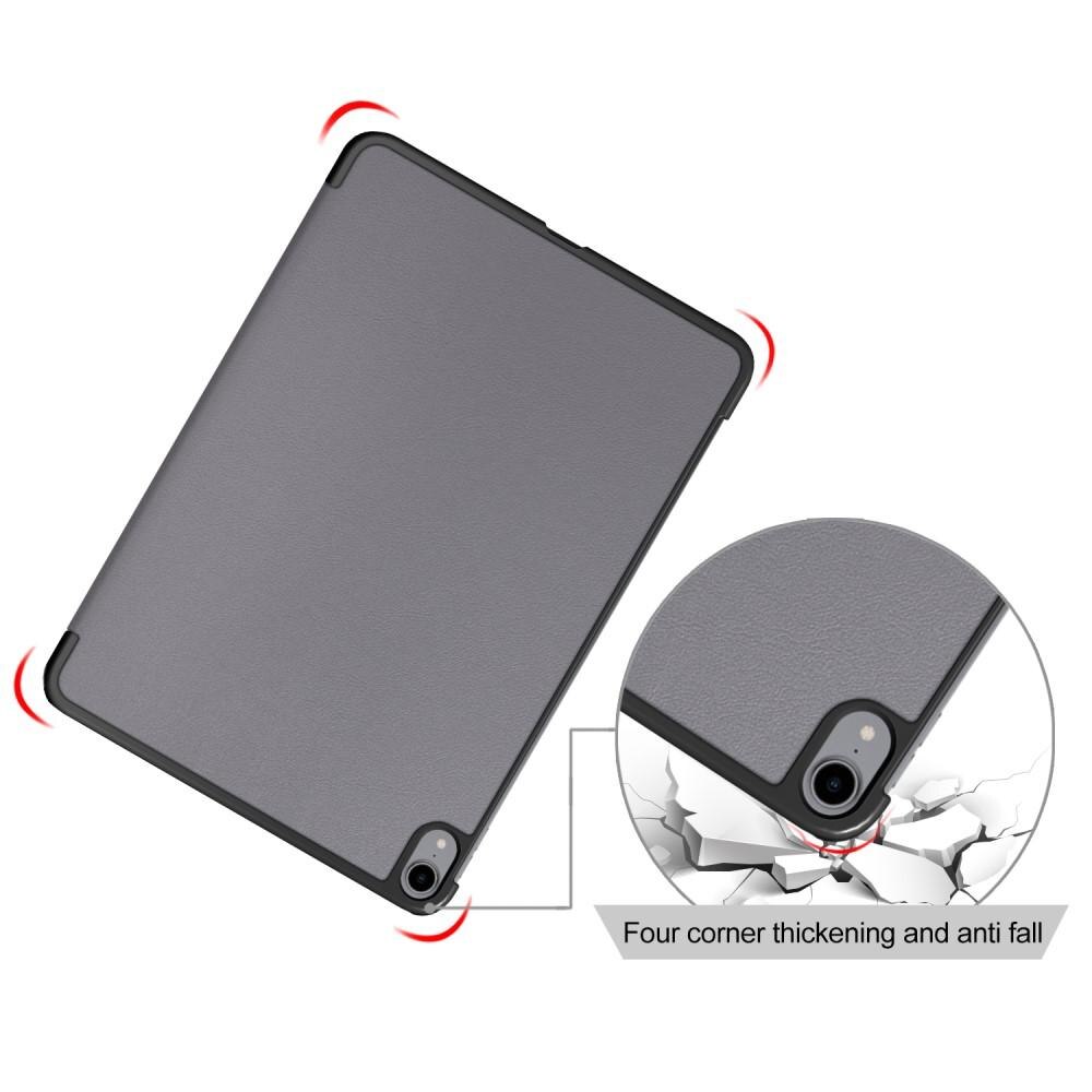 Apple iPad Air 10.9 5th Gen (2022) Tri-fold Hoesje Grijs