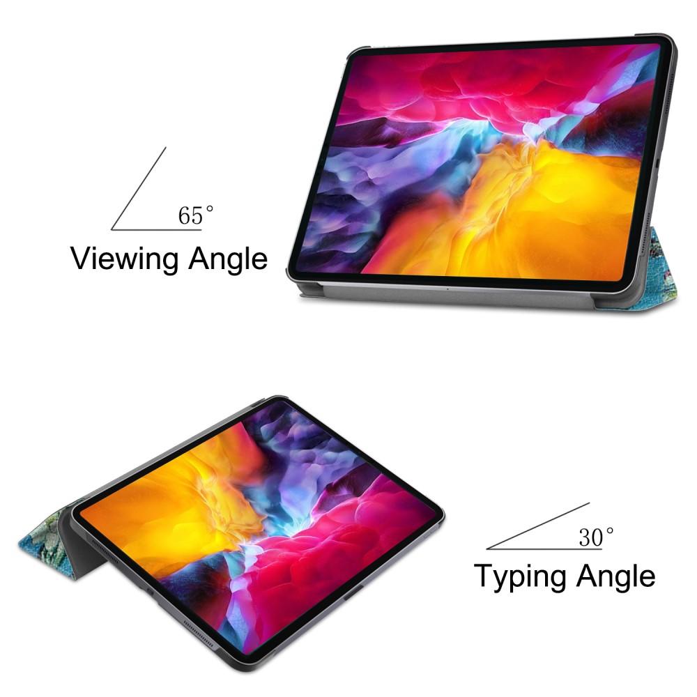 Apple iPad Pro 11 3rd Gen (2021) Tri-fold Hoesje Veelkleurig/patroon