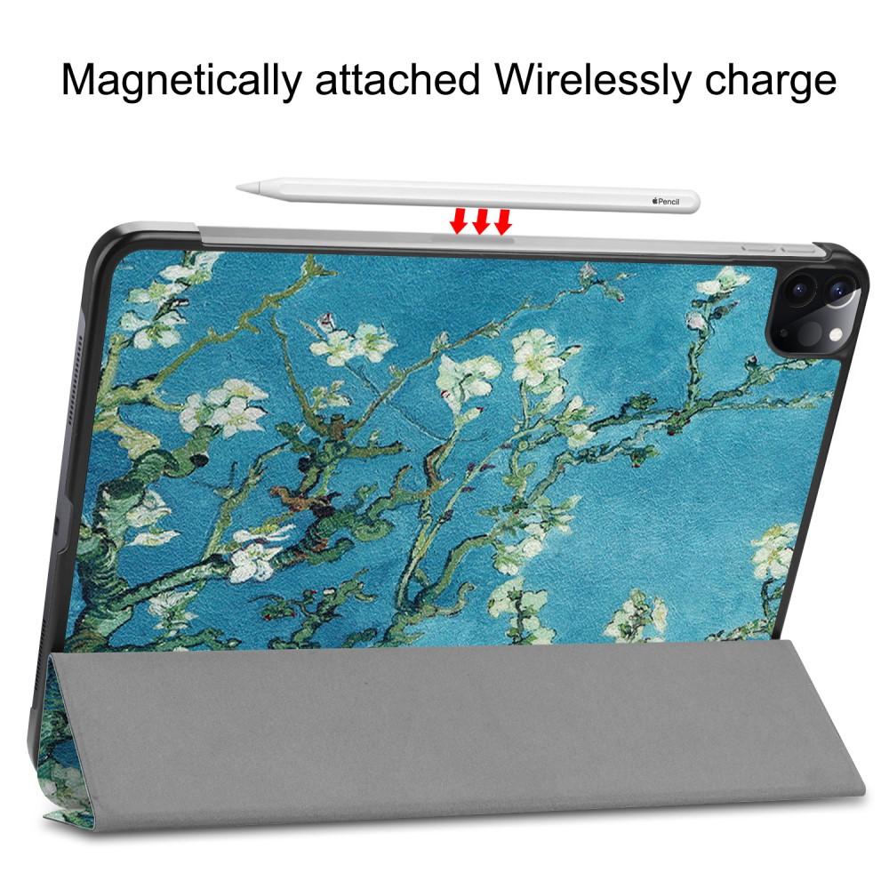 iPad Pro 11 3rd Gen (2021) Tri-fold Hoesje Kersenbloemen