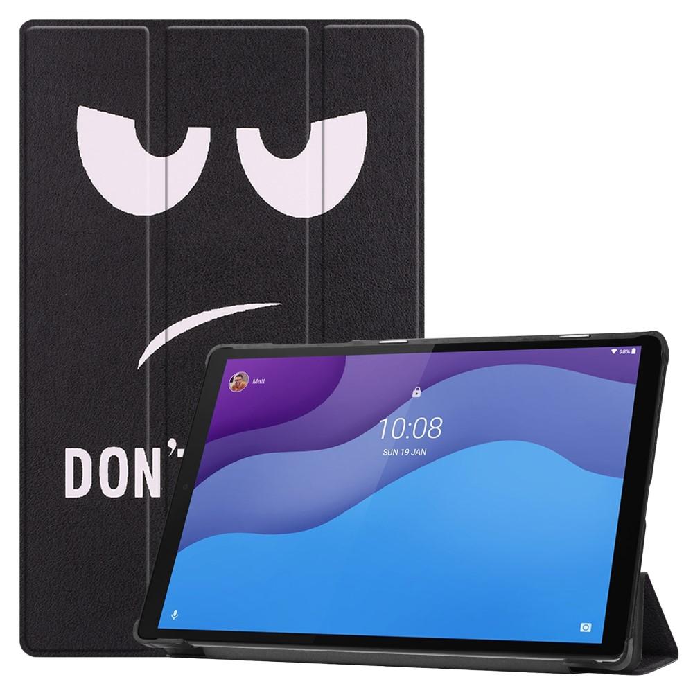 Lenovo Tab M10 HD Tri-fold Hoesje Don´t Touch Me