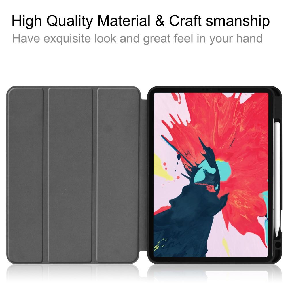 iPad Pro 11 2nd Gen (2020) Tri-fold Hoesje met Penhouder zwart