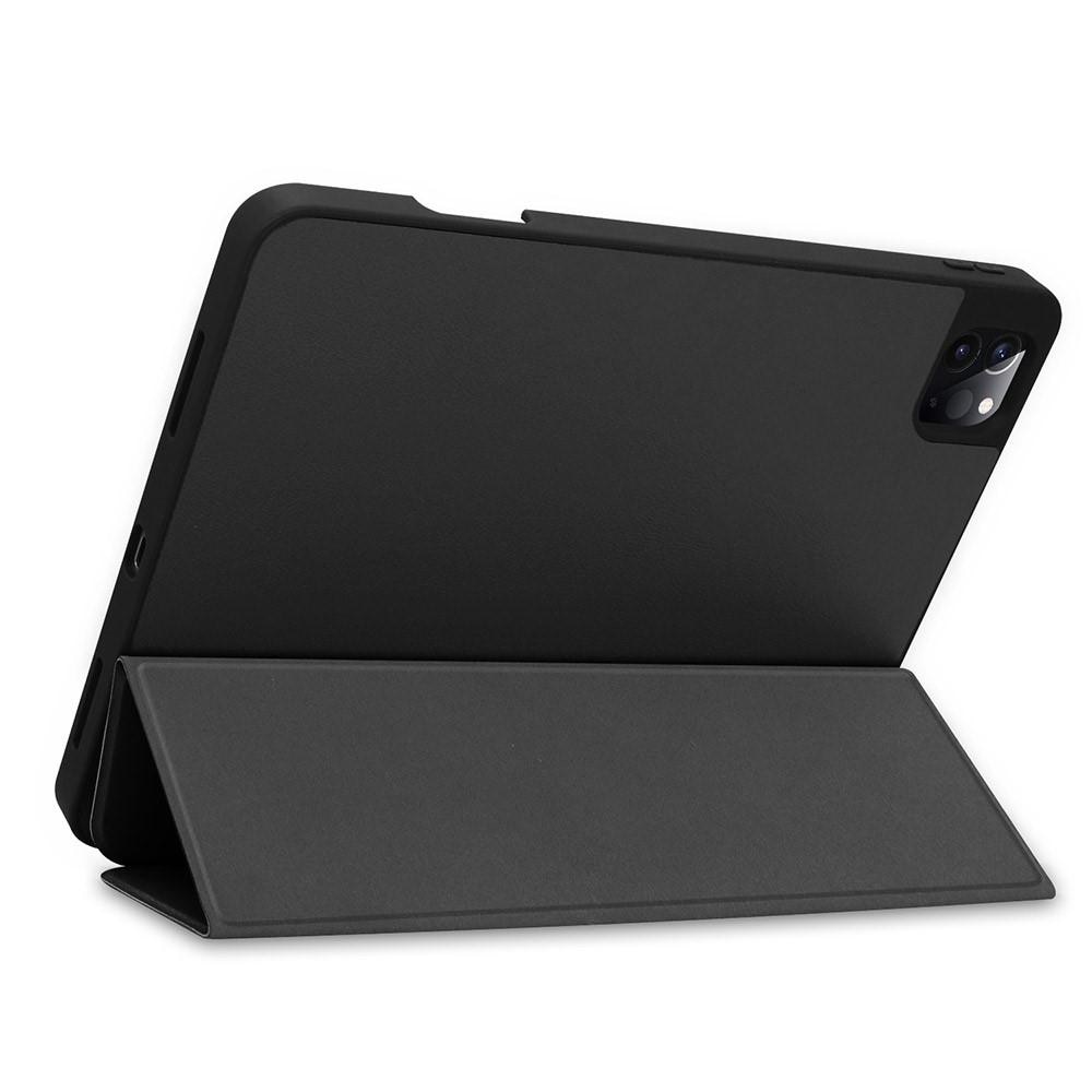 iPad Pro 11 4th Gen (2022) Tri-fold Hoesje met Penhouder zwart