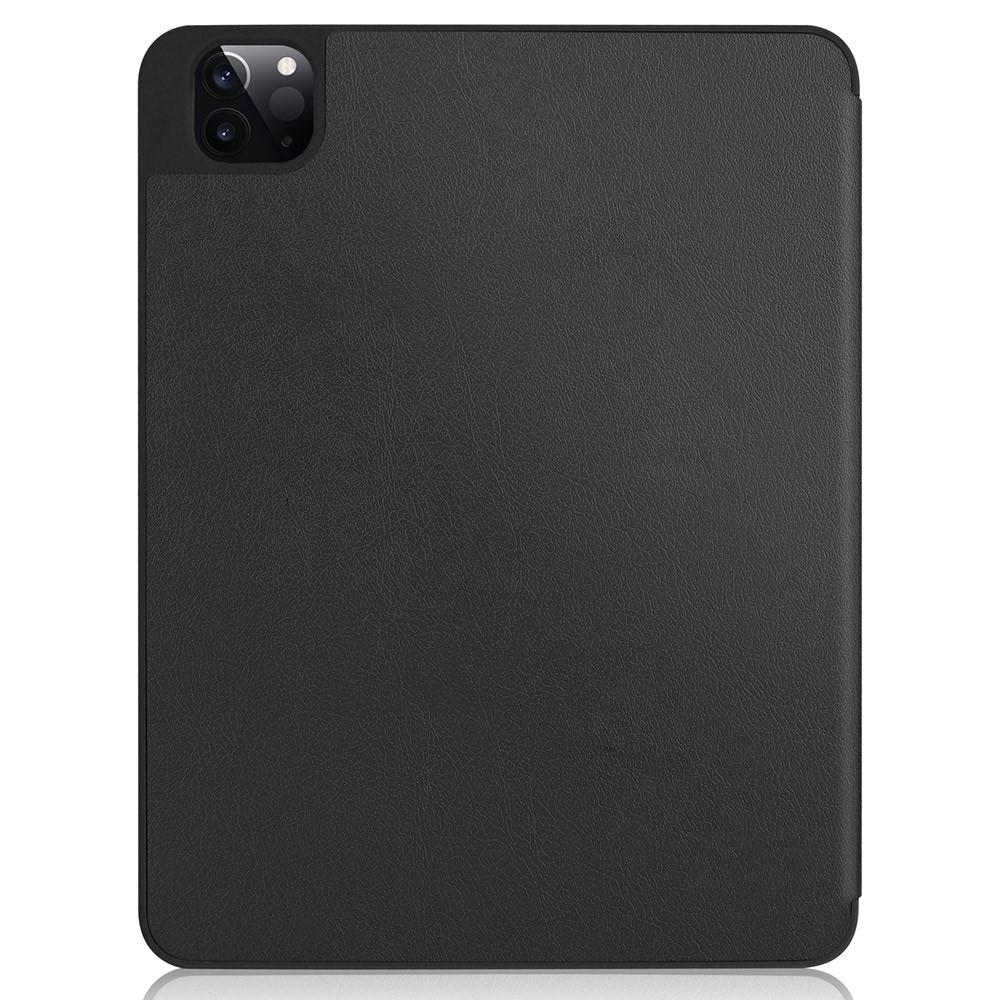 iPad Pro 11 3rd Gen (2021) Tri-fold Hoesje met Penhouder zwart