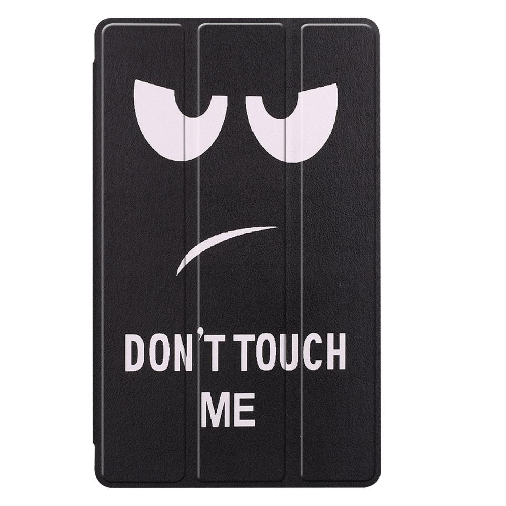 Samsung Galaxy Tab A7 Lite Tri-fold Hoesje Don´t Touch Me