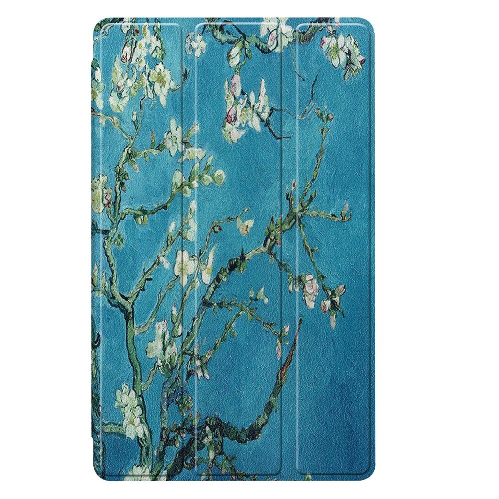 Samsung Galaxy Tab A7 Lite Tri-fold Hoesje Kersenbloemen