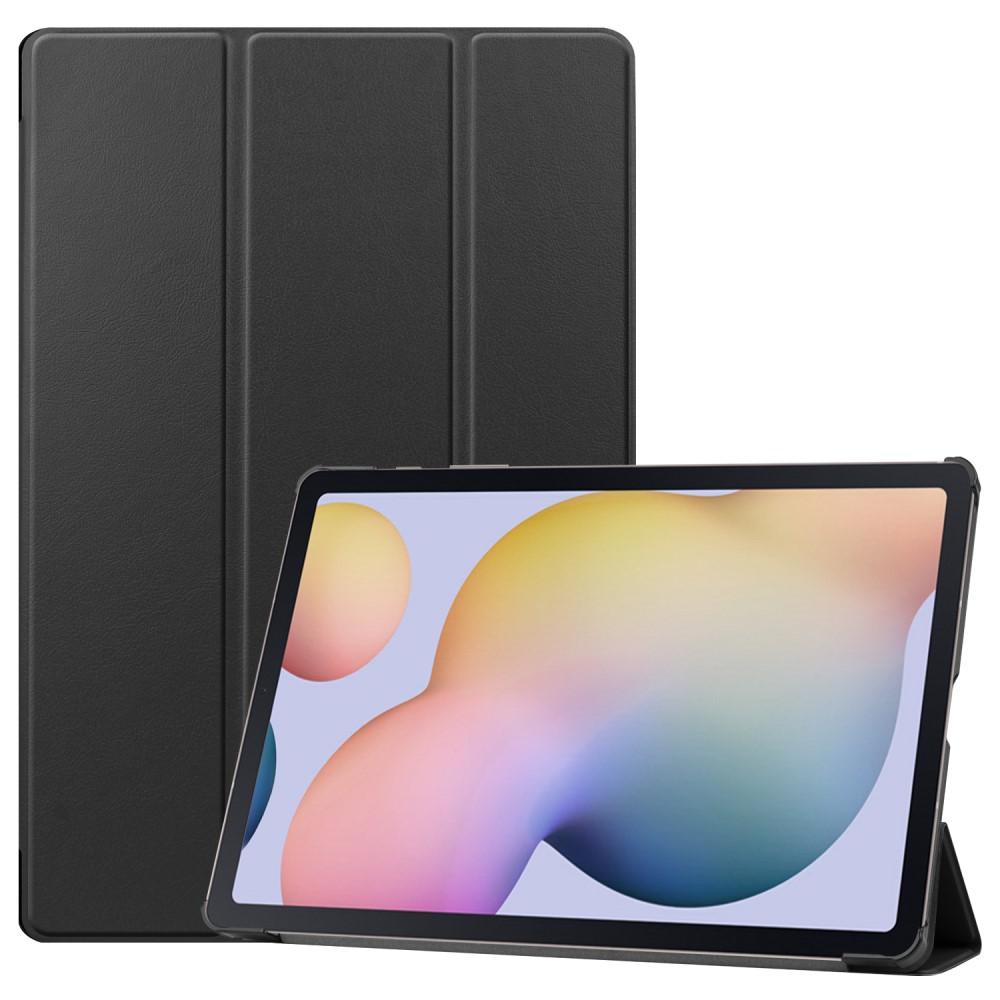 Samsung Galaxy Tab S7 Plus/S8 Plus 12.4 Tri-fold Hoesje Zwart