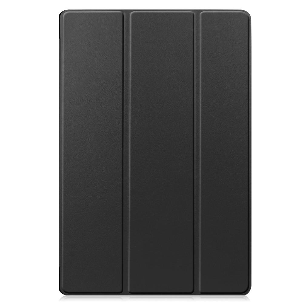 Samsung Galaxy Tab S7 Plus/S8 Plus 12.4 Tri-fold Hoesje Zwart