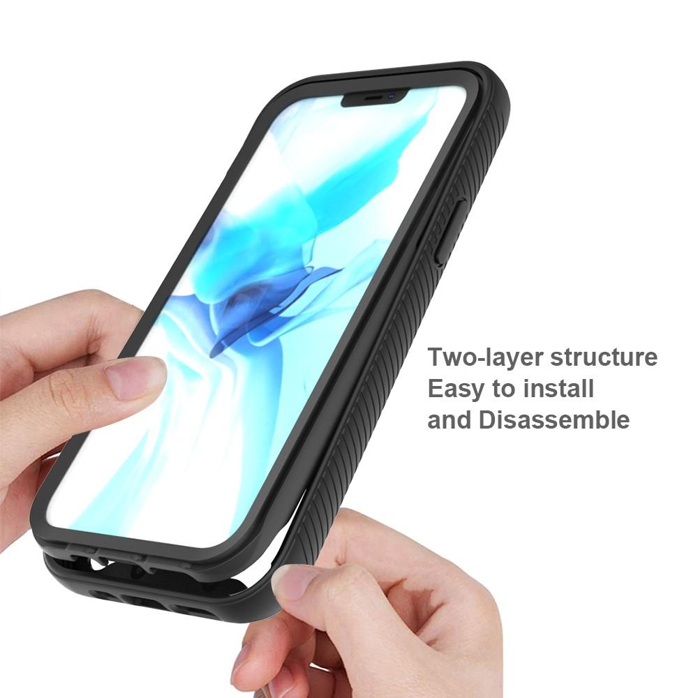 iPhone 12/iPhone 12 Pro Full Cover Case Zwart