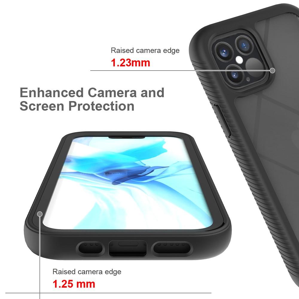 iPhone 12/iPhone 12 Pro Full Cover Case Zwart