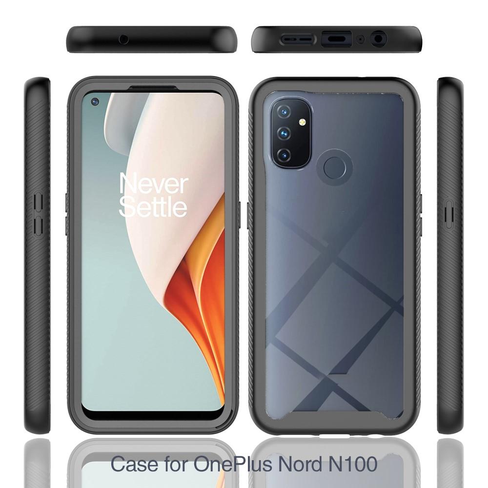 OnePlus Nord N100 Full Cover Skal Zwart