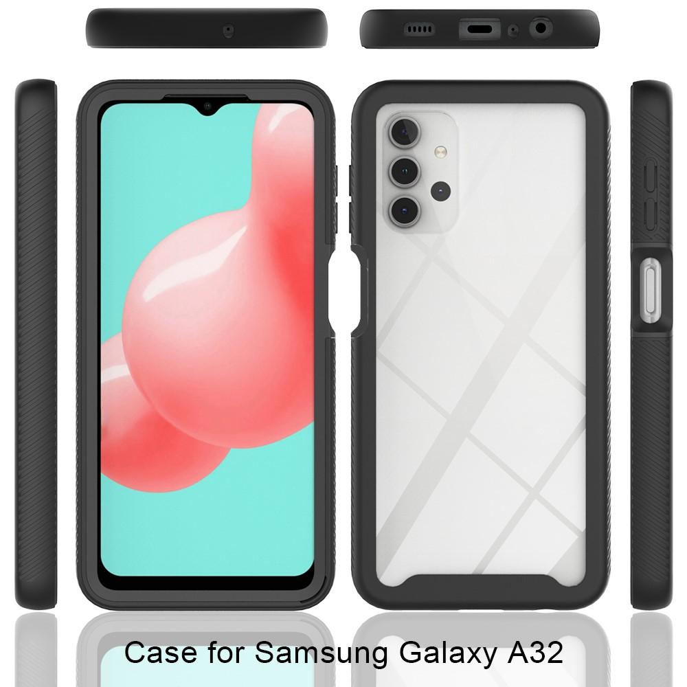 Samsung Galaxy A32 5G Full Cover Skal Zwart