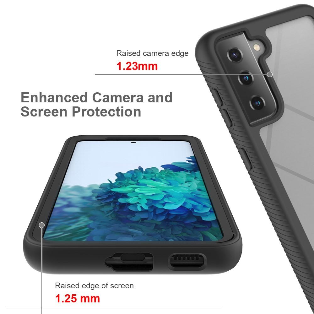 Samsung Galaxy S21 Full Cover Case Zwart