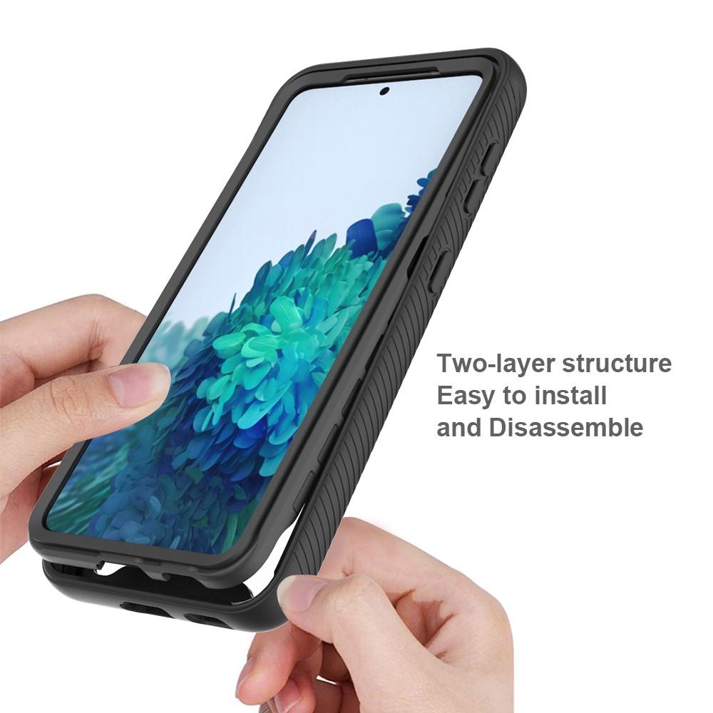 Samsung Galaxy S21 Full Cover Case Zwart