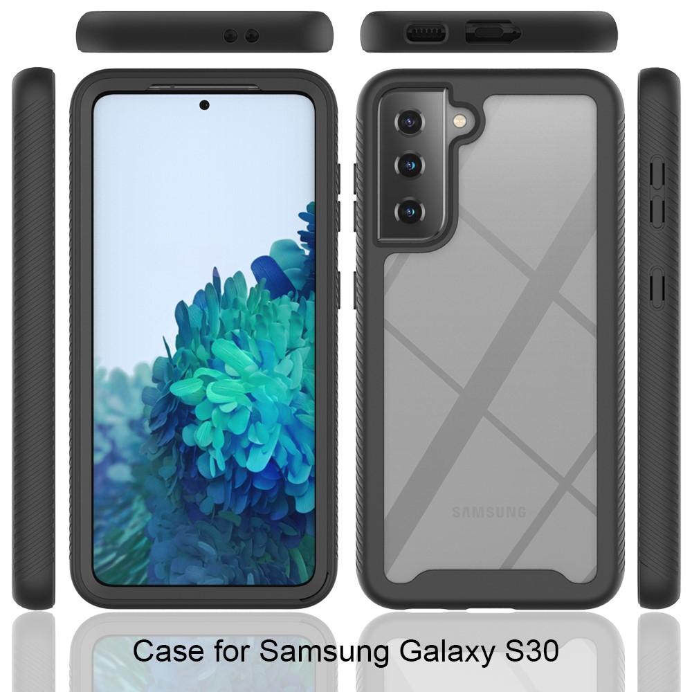 Samsung Galaxy S21 Full Cover Case Zwart