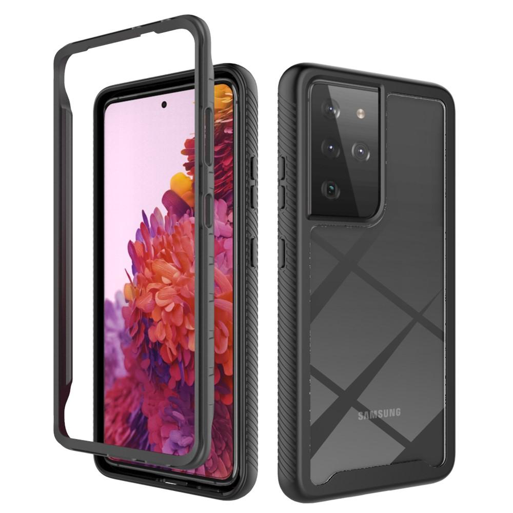 Samsung Galaxy S21 Ultra Full Cover Case Zwart