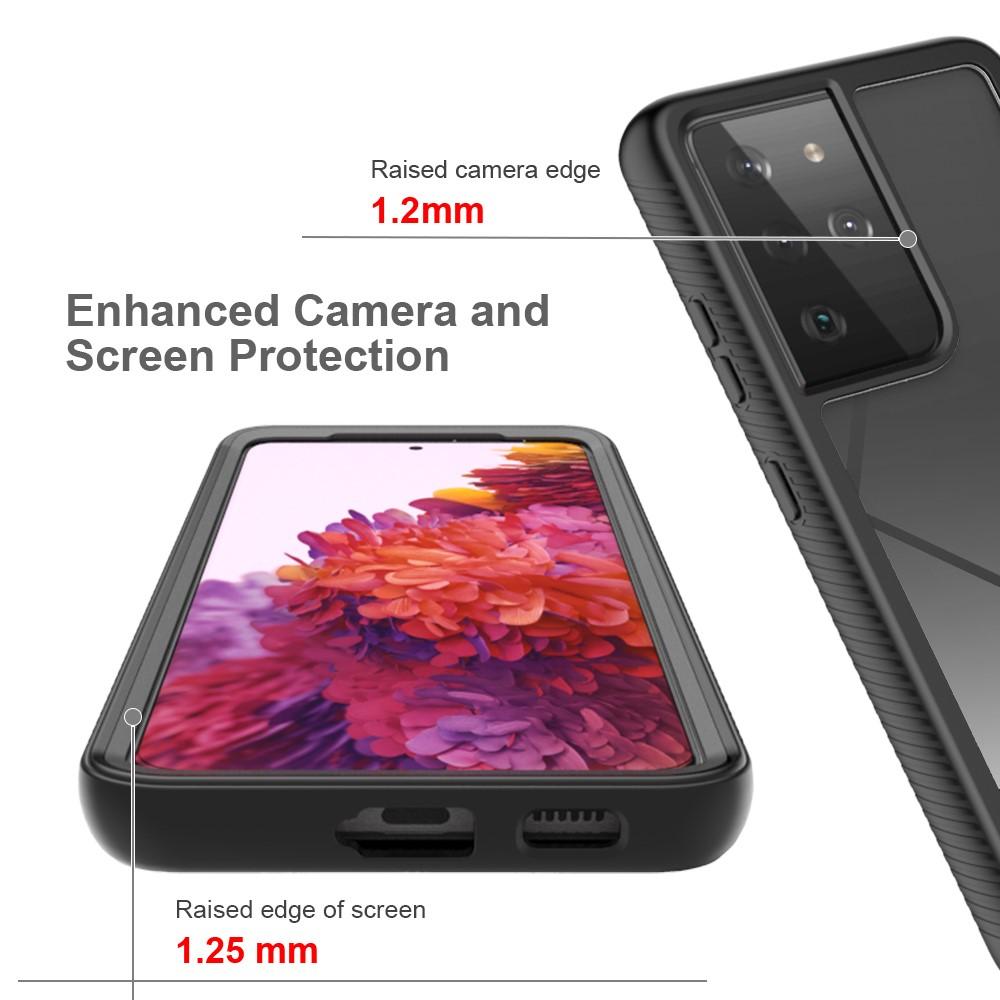 Samsung Galaxy S21 Ultra Full Cover Case Zwart