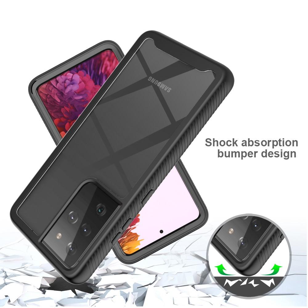 Samsung Galaxy S21 Ultra Full Cover Case Zwart