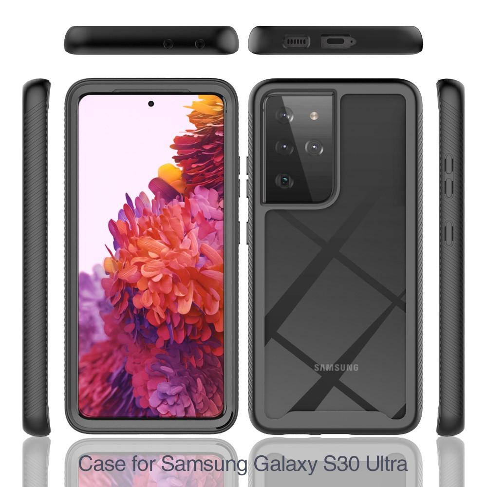 Samsung Galaxy S21 Ultra Full Cover Skal Zwart