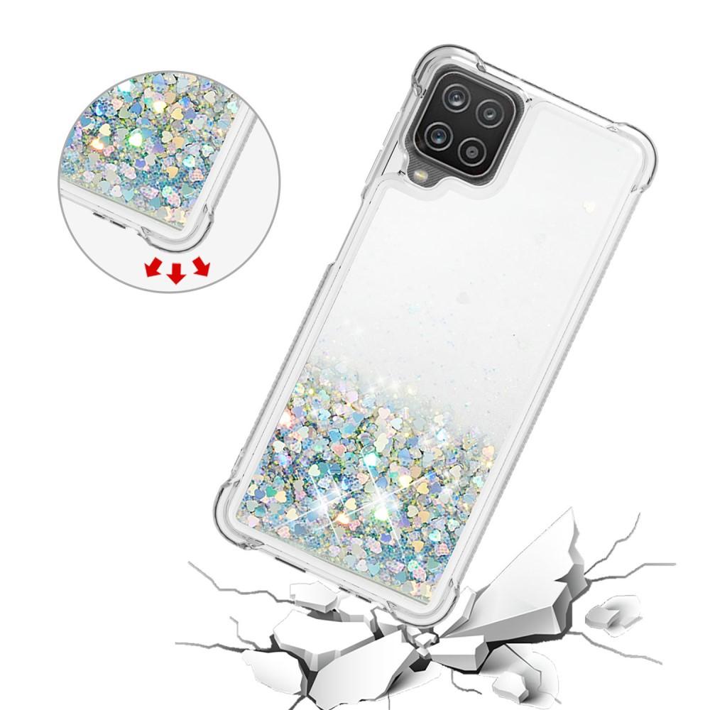 Samsung Galaxy A12 5G Glitter Powder TPU Case Zilver