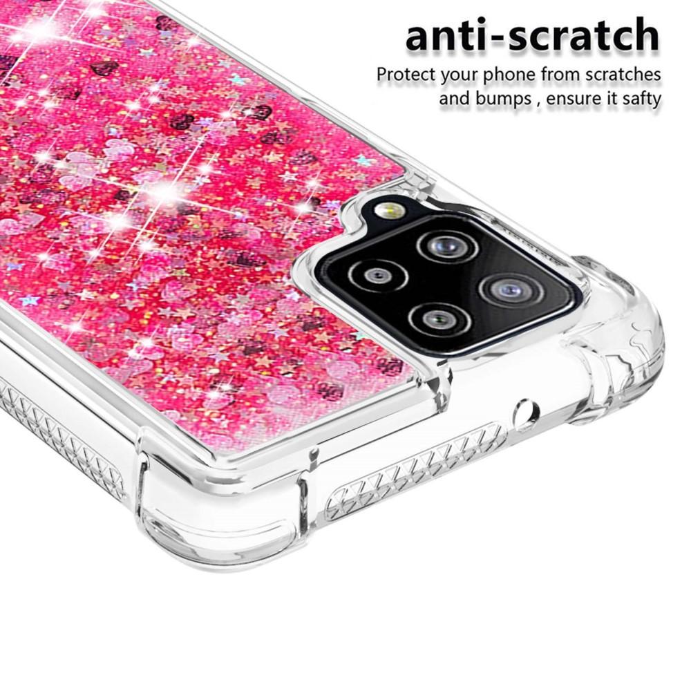 Samsung Galaxy A42 Glitter Powder TPU Case Rood
