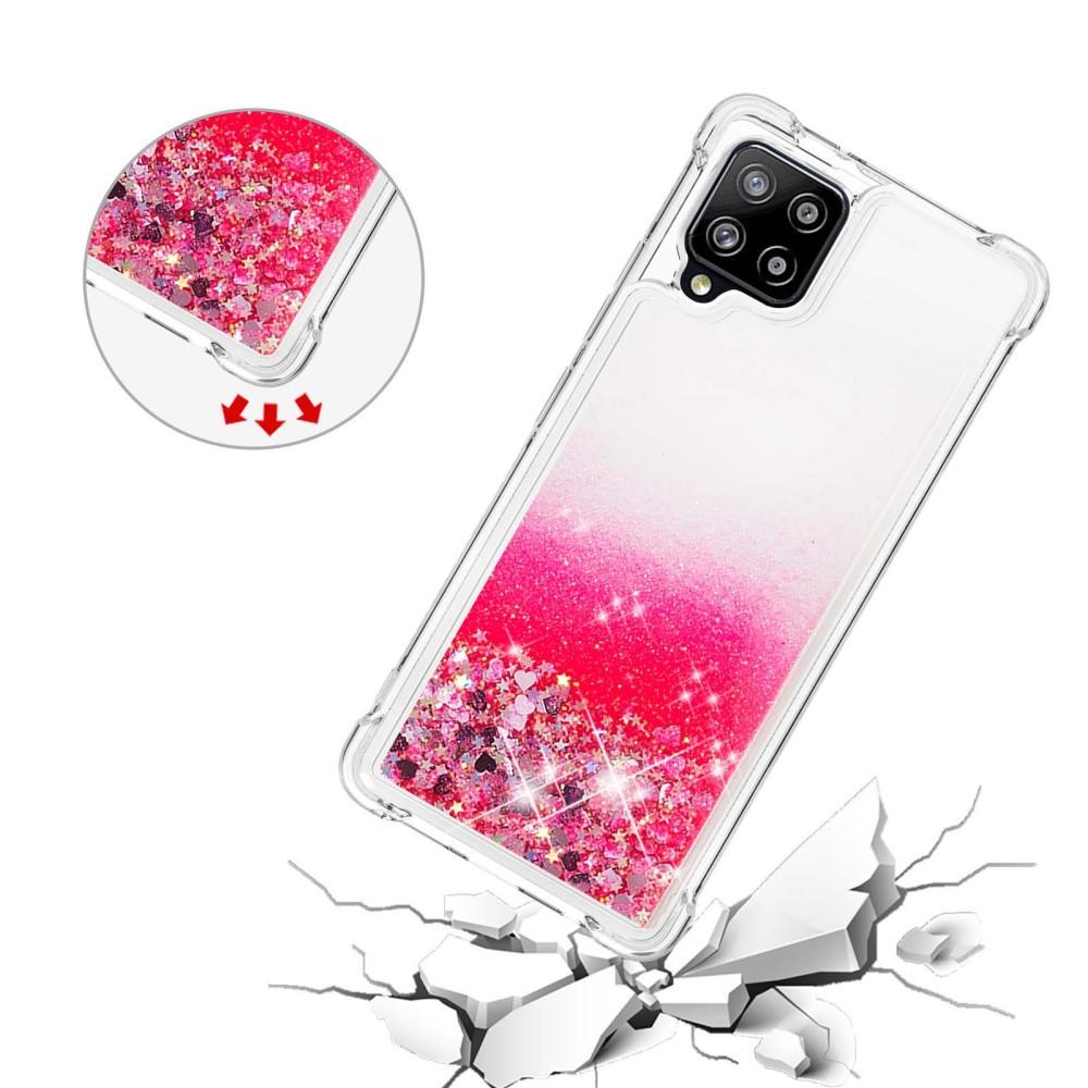 Samsung Galaxy A42 Glitter Powder TPU Case Rood