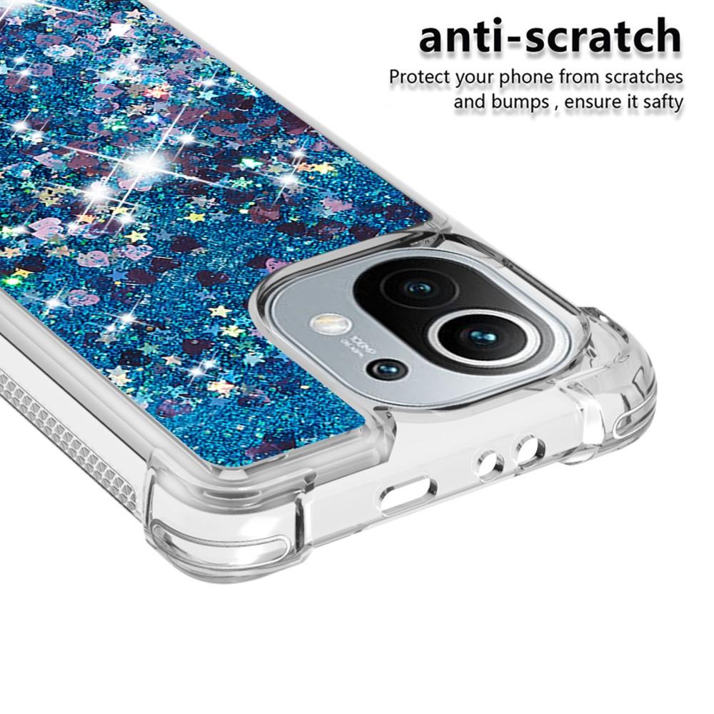 Xiaomi Mi 11 Glitter Powder TPU Case Blauw