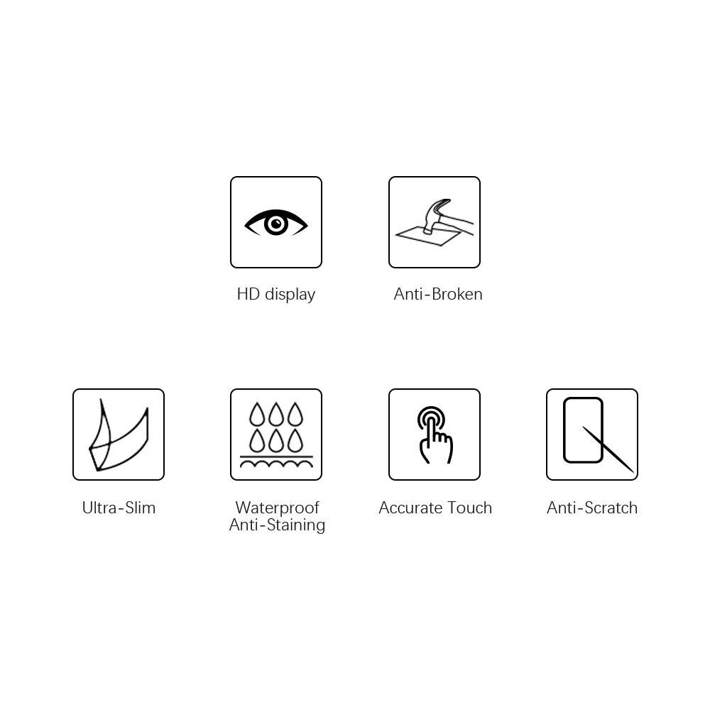 Realme  Screenprotector Gehard Glas 0.3mm