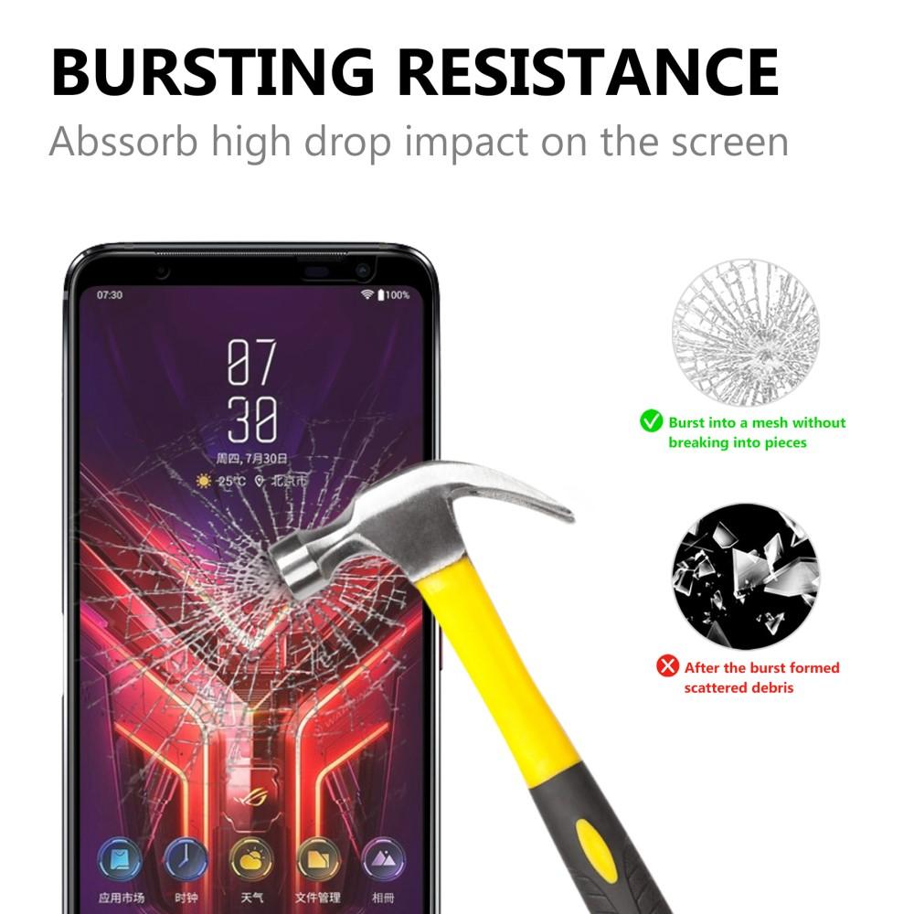 Asus ROG Phone 5 Full-cover Gehard Glas Zwart